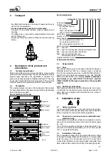 Предварительный просмотр 11 страницы KSB Amarex N F 80-220/034U LG-120 Manual