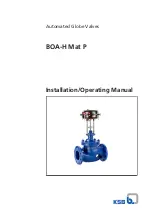 KSB BOA-CVP H Installation & Operating Manual предпросмотр