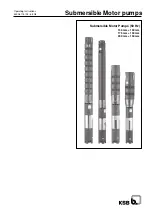 Preview for 1 page of KSB BPD 242 Operating Instructions Manual