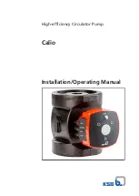 Preview for 1 page of KSB Calio Installation & Operating Manual