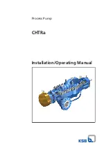 Preview for 1 page of KSB CHTRa Installation & Operating Manual