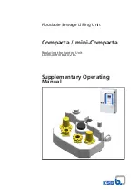 KSB Compacta Supplementary Operating Manual preview