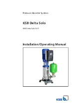 KSB Delta Solo SVP Installation & Operating Manual предпросмотр