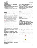 Preview for 3 page of KSB ECOLINE GLF 150 Operating Manual