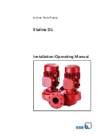 KSB Etaline DL Installation & Operating Manual preview