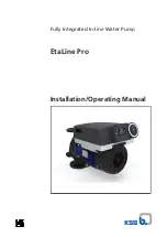 KSB EtaLine Pro Installation And Operating Manual предпросмотр