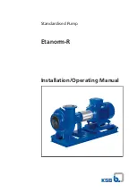 KSB Etanorm-R Installation & Operating Manual предпросмотр