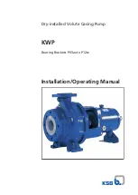 KSB KWP Installation & Operating Manual preview