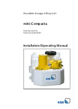 KSB mini-Compacta 2013w01 Series Installation & Operating Manual preview