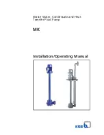 Предварительный просмотр 1 страницы KSB MK Installation & Operating Manual