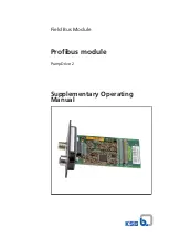 Preview for 1 page of KSB Profibus PumpDrive 2 Supplementary Operating Manual