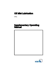 Preview for 1 page of KSB RPHb Supplementary Operating Manual