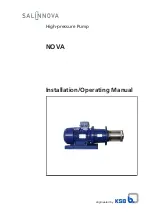 KSB SALINNOVA NOVA P180-SS Installation & Operating Manual preview