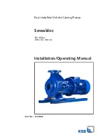 Preview for 1 page of KSB Sewabloc Series Installation & Operating Manual