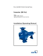 Preview for 1 page of KSB Sewatec Series Operating Manual