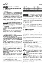 Preview for 14 page of KSB SICCA GLS Series Operating Instructions Manual