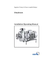 KSB Vitachrom Installation & Operating Manual preview