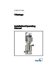 KSB Vitastage 10/3/75 2 B T Installation & Operating Manual preview