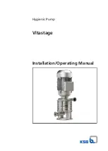 Preview for 1 page of KSB Vitastage Installation & Operating Manual