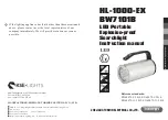 KSE-LIGHTS TORMIN HL-1000-EX BW7101B Instruction Manual preview