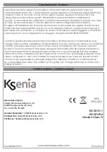 Preview for 4 page of Ksenia KSI5CLV-02.00W Installation Manual