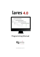 Ksenia lares 4.0 Programming Manual preview