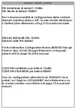 Preview for 3 page of Ksenia lares wls 96-IP Installation, Use And Maintenance Manual