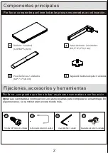 Preview for 2 page of KSIX NTstar BXDESK00 Assembly Instructions Manual