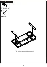 Preview for 5 page of KSIX NTstar BXDESK00 Assembly Instructions Manual