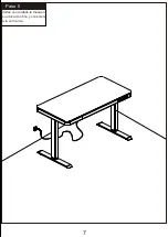 Preview for 7 page of KSIX NTstar BXDESK00 Assembly Instructions Manual