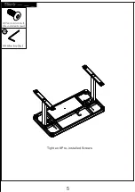 Preview for 14 page of KSIX NTstar BXDESK00 Assembly Instructions Manual