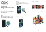 KSIX Play Block Cover Quick Manual предпросмотр