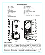 Предварительный просмотр 3 страницы KSQ Kilitronik miniK 10mc Operating Manual