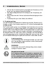 Preview for 13 page of KSR KUEBLER BGU I Series Operating Instructions Manual