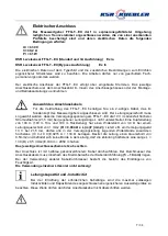 Preview for 17 page of KSR KUEBLER FFG-TxEX Series Mounting And Operating Instructions