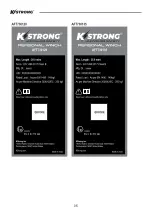 Preview for 7 page of KStrong AFT730020 User Instruction Manual