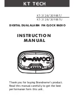 KT Tech KT-3098BT Instruction Manual preview