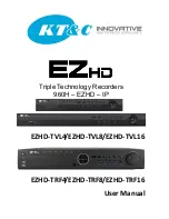 KT&C EZHD-TRF16 User Manual предпросмотр