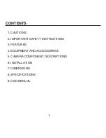 Preview for 3 page of KT&C KPC-HDX222M Operating Manual