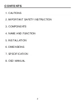 Preview for 2 page of KT&C KPC-N571U Operation Manual