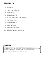 Preview for 2 page of KT&C M232-N702-001 Operation Manual