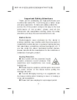 Preview for 5 page of KTC 800P11B User Manual