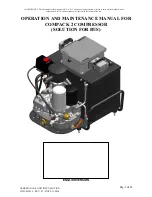 KTC COMPACK 2 Operation And Maintenance Manual предпросмотр