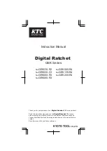 Предварительный просмотр 1 страницы KTC GEK Series Instruction Manual