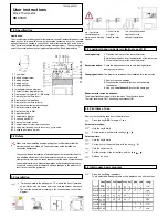 Preview for 1 page of KTC SR 310/3 User Instructions