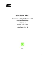 Preview for 1 page of KTI Networks A3349 Installation Manual