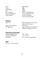 Preview for 94 page of KTI Networks CAS-330W User Manual