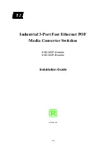 KTI Networks KCD-303P-A Series Manual preview