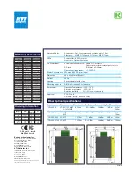 Предварительный просмотр 2 страницы KTI Networks KCD-400 Series Specification Sheet