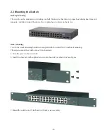 Предварительный просмотр 14 страницы KTI Networks KFS-2621 User Manual